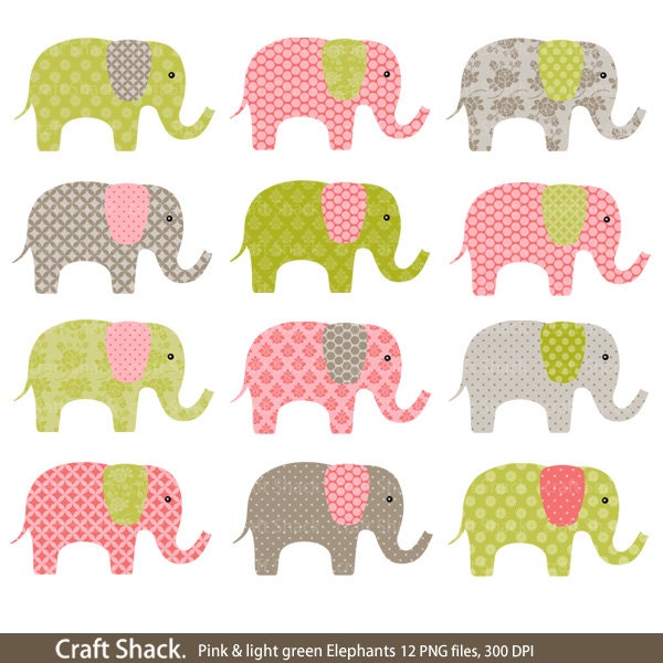 elephant herd clipart - photo #28