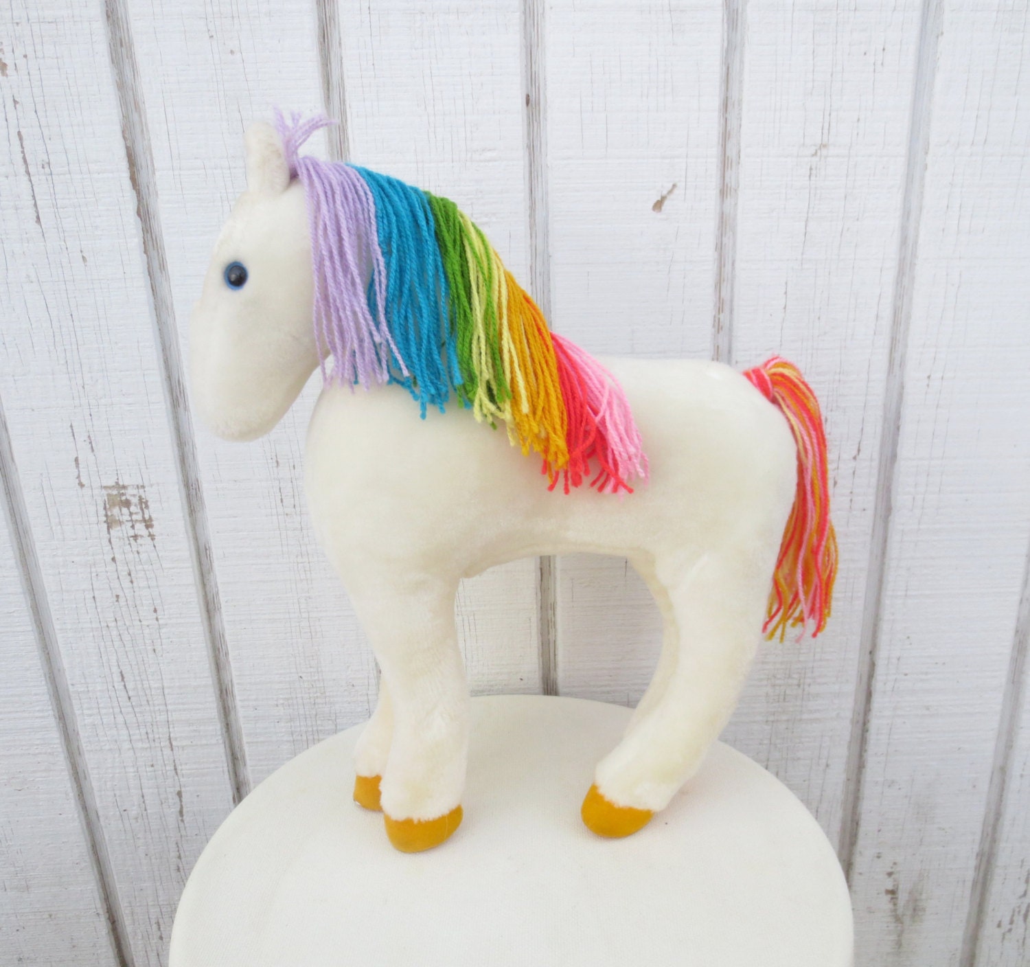 Vintage 80's Toy Rainbow Brite Horse Starlite 80's by kerrilendo