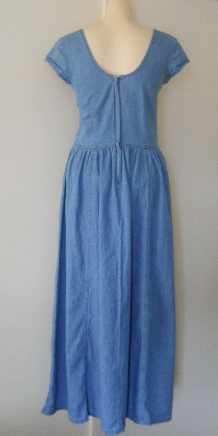 90s-dress-denim-maxi-dress-90s-denim-dress-blue-jean-dress