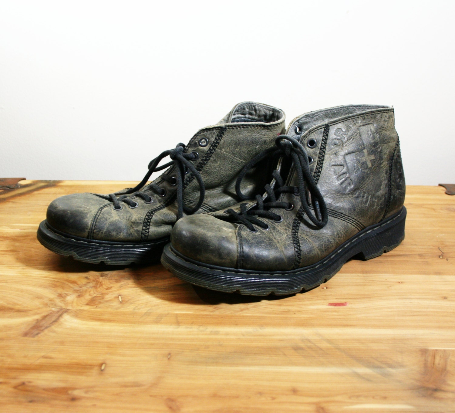 grey doc marten boots