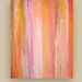 Original Abstract Fine Art Acrylic Painting Titled: SUGAR CONE. 24x30x1.5" by Ora Birenbaum