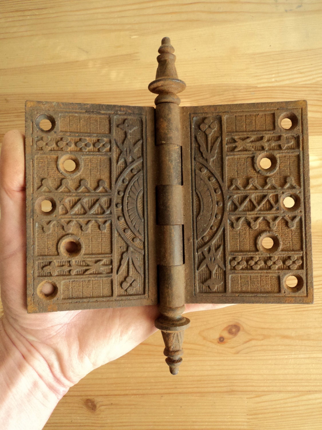 2 Antique Church door hinges