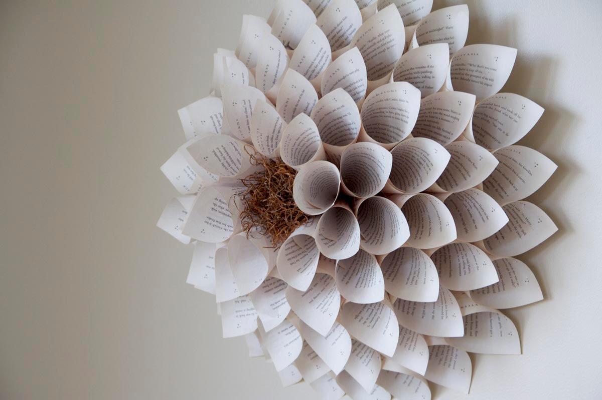 Giant Paper Flower Wall Sculpture for Nursery / Wedding / Home