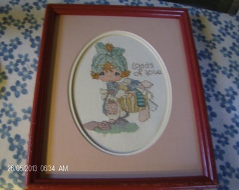 Precious Moments cross stitch Cheri's Gifts and Treasures