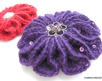 CROCHET BROOCH PATTERN &#171; CROCHET FREE PATTERNS