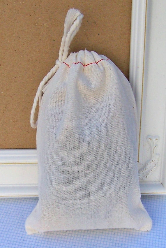 Muslin Bags 4 x 6, Wedding, Christmas, Cotton Drawstring, Craft Bag ...