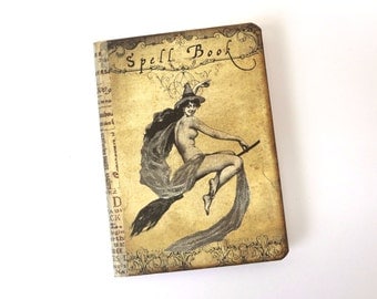 Mini Spell Book, Witch Journal Notebook, Halloween Journal, Witch's Diary, Wicca Spell Book, Witch Pocketbook, Mini Wiccan / Pagan Journal