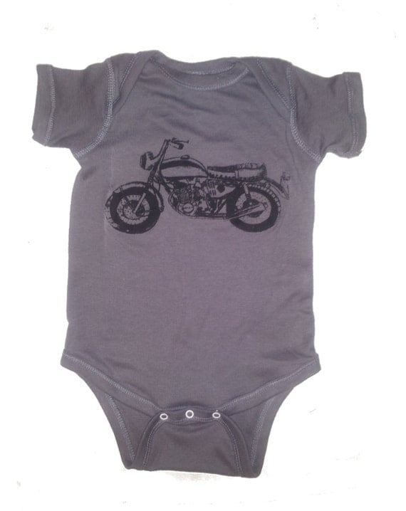 Baby Motorcycle Clothes Infant Bodysuit for Baby Boy or Baby