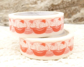 Red Cupcake Washi Tape