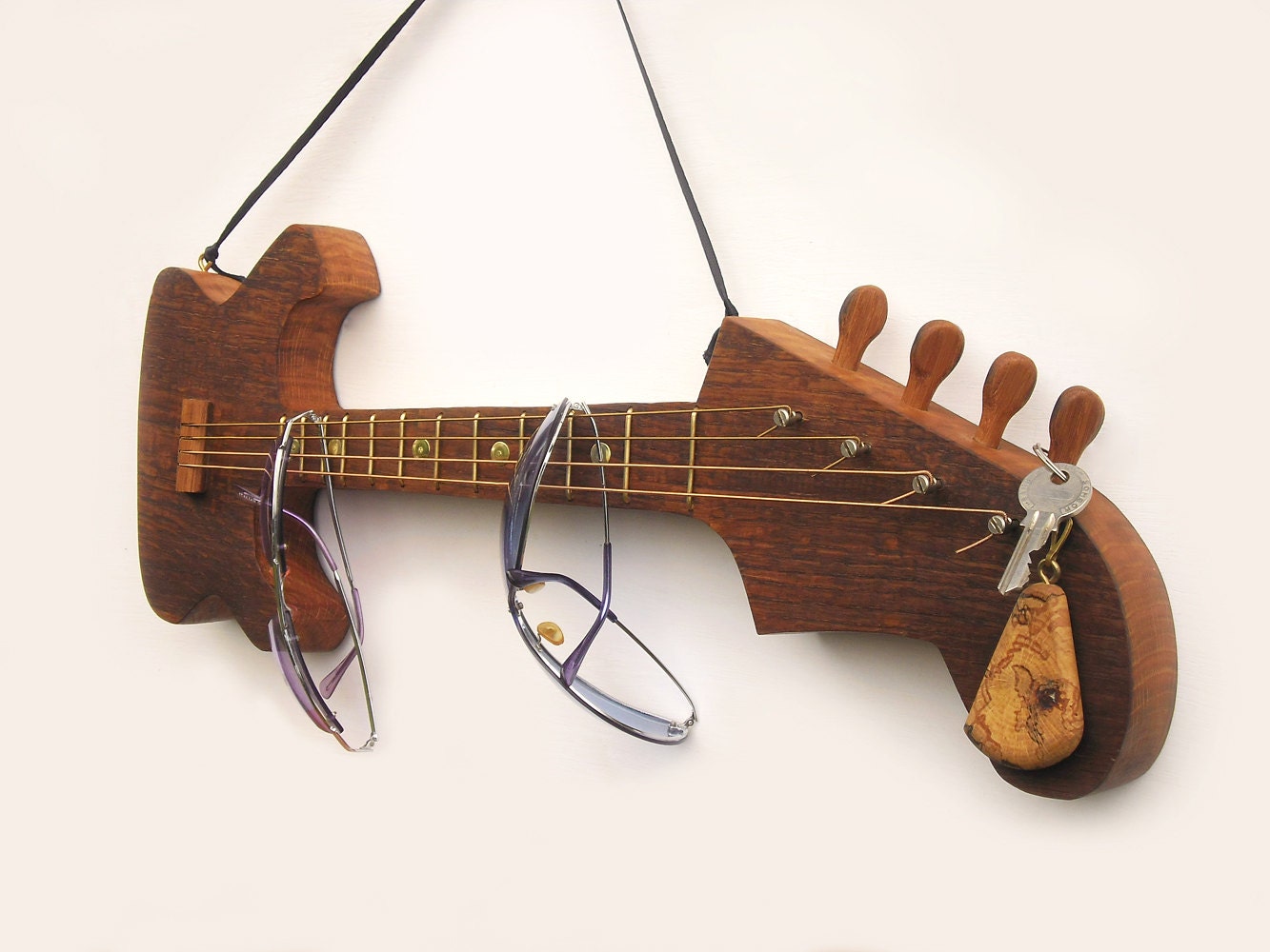 guitar key holder sunglasses holder key rack bass guitar