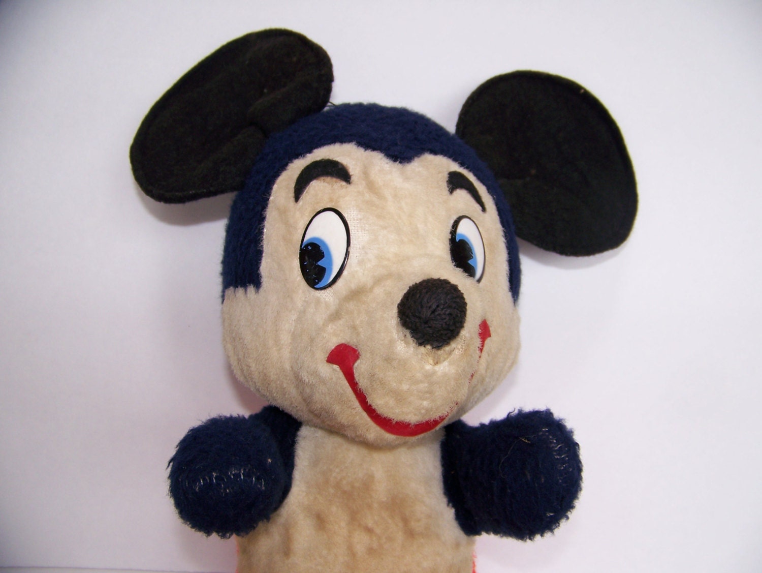 vintage mickey mouse stuffed toy