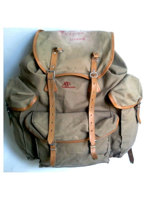 old french backpack LAFUMA