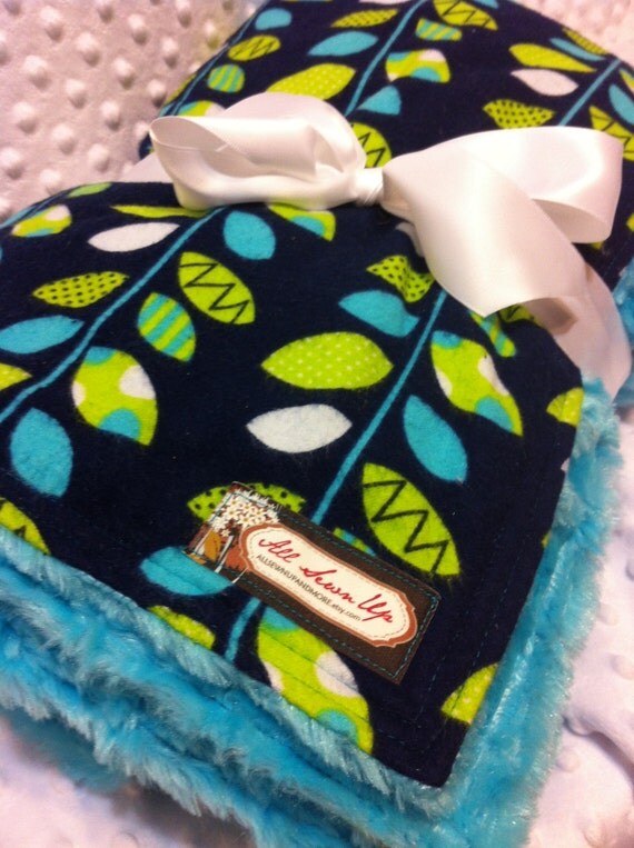 All Sewn Up and More Minky blankets All Sewn Up and More on Etsy