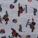 Racer Receiving Blanket featuring formula one race cars, helmets and checkered flags, RB001