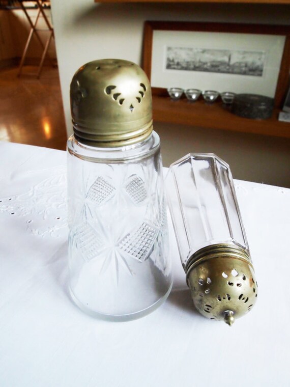Two Vintage Sugar Shakers c.1930s