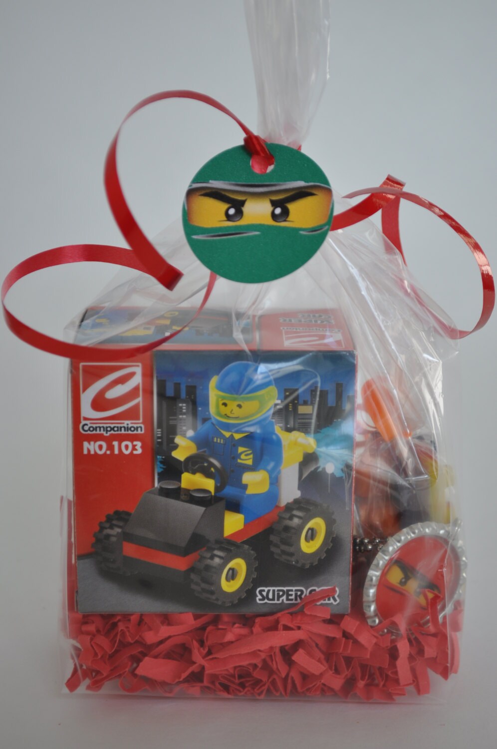 Ninjago Block Party Favors