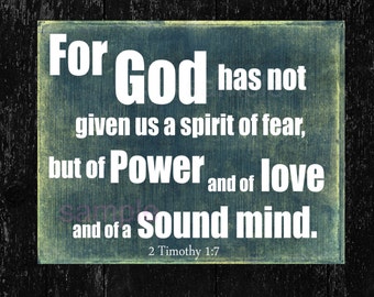 Image result for scriptures about fear