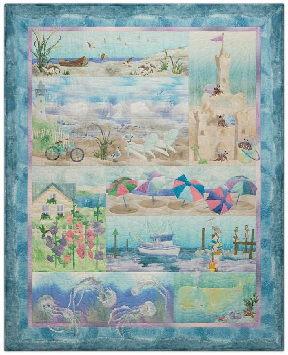 McKenna Ryan Quilt Pattern Beach Walk 9 Pattern Set Free US