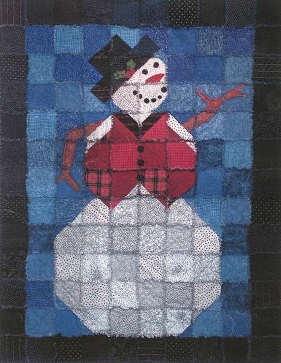 frosty-the-snowman-rag-quilt-pattern-by-karla-alexander-in