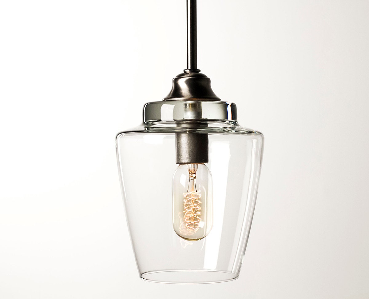 Pendant Light Fixture Edison Bulb Small Hurricane by DanCordero