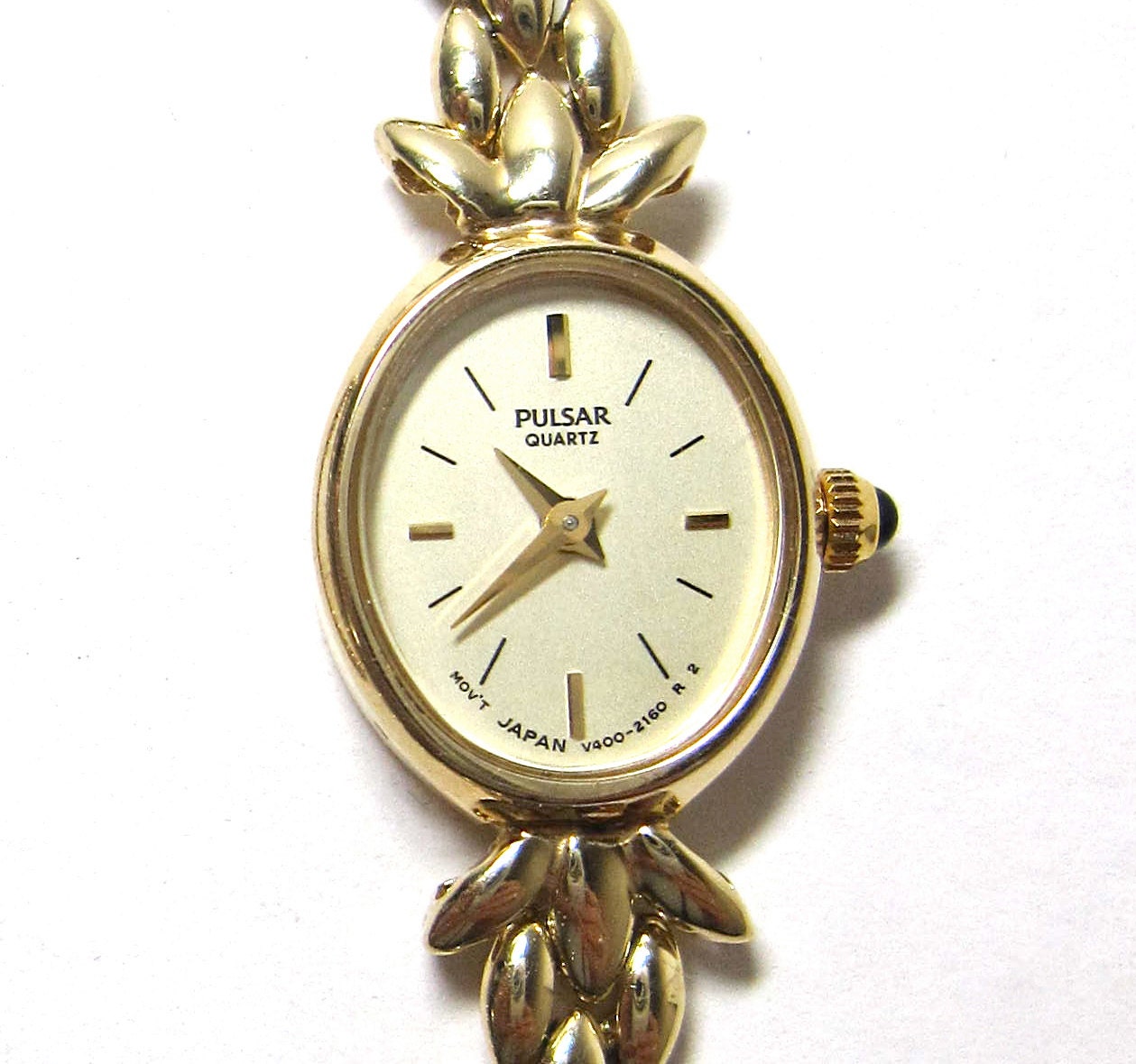 RESERVED PULSAR 14k Gold Ladies Watch Quartz WORKING