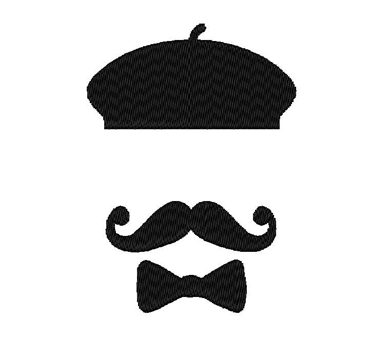 moustache and hat clipart - photo #27