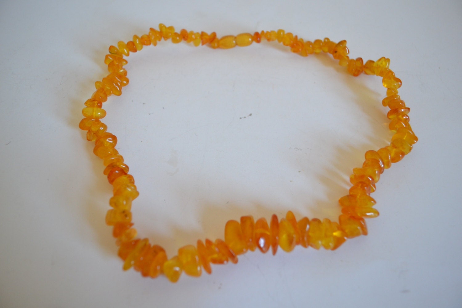 Vintage Polish Amber Necklace
