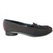 Anne Klein Loafers. Penny Loafer Style. Womens 8 1/2. Brown Slip On Ladies Low Heel Shoes. Hair on hide. Cowhide. Italy.