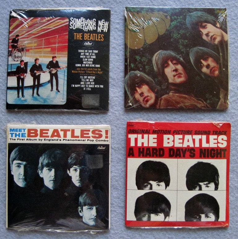 Vintage The Beatles Miniature Bubble Gum Album by LuvStephenKing