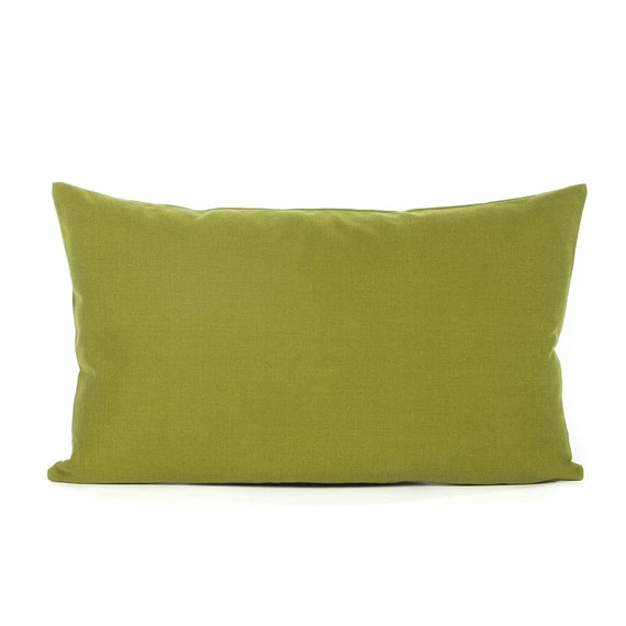 olive green throw pillow