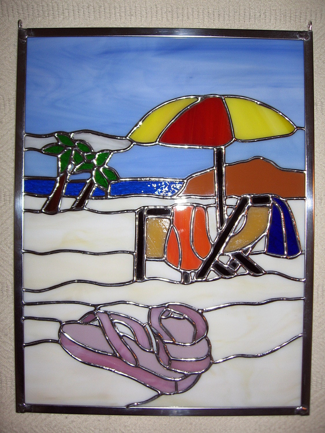 Beach Stained Glass Windows