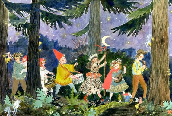 Midsummer Parade print