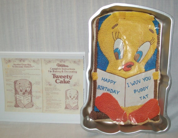 Tweety Bird Cake Pan Instructions Tweety Bird Cake Pan Instructions