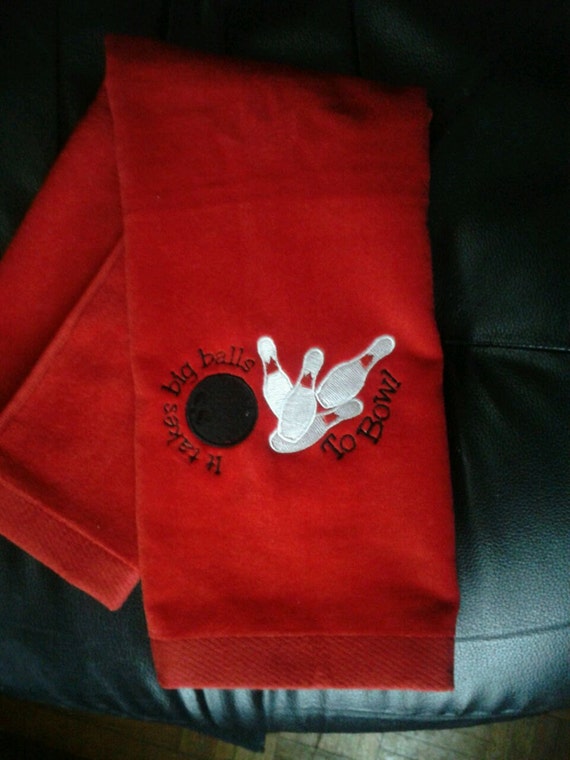 Bowling Ball towel