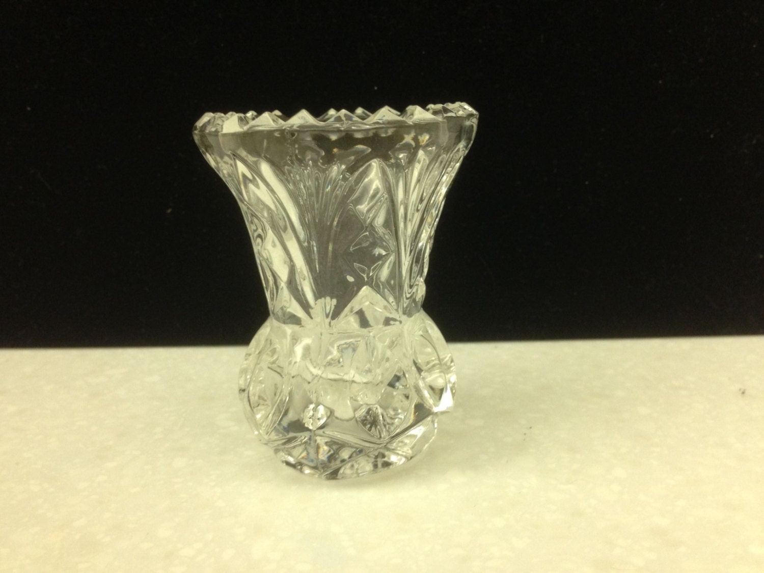 Vintage Crystal Vase 104