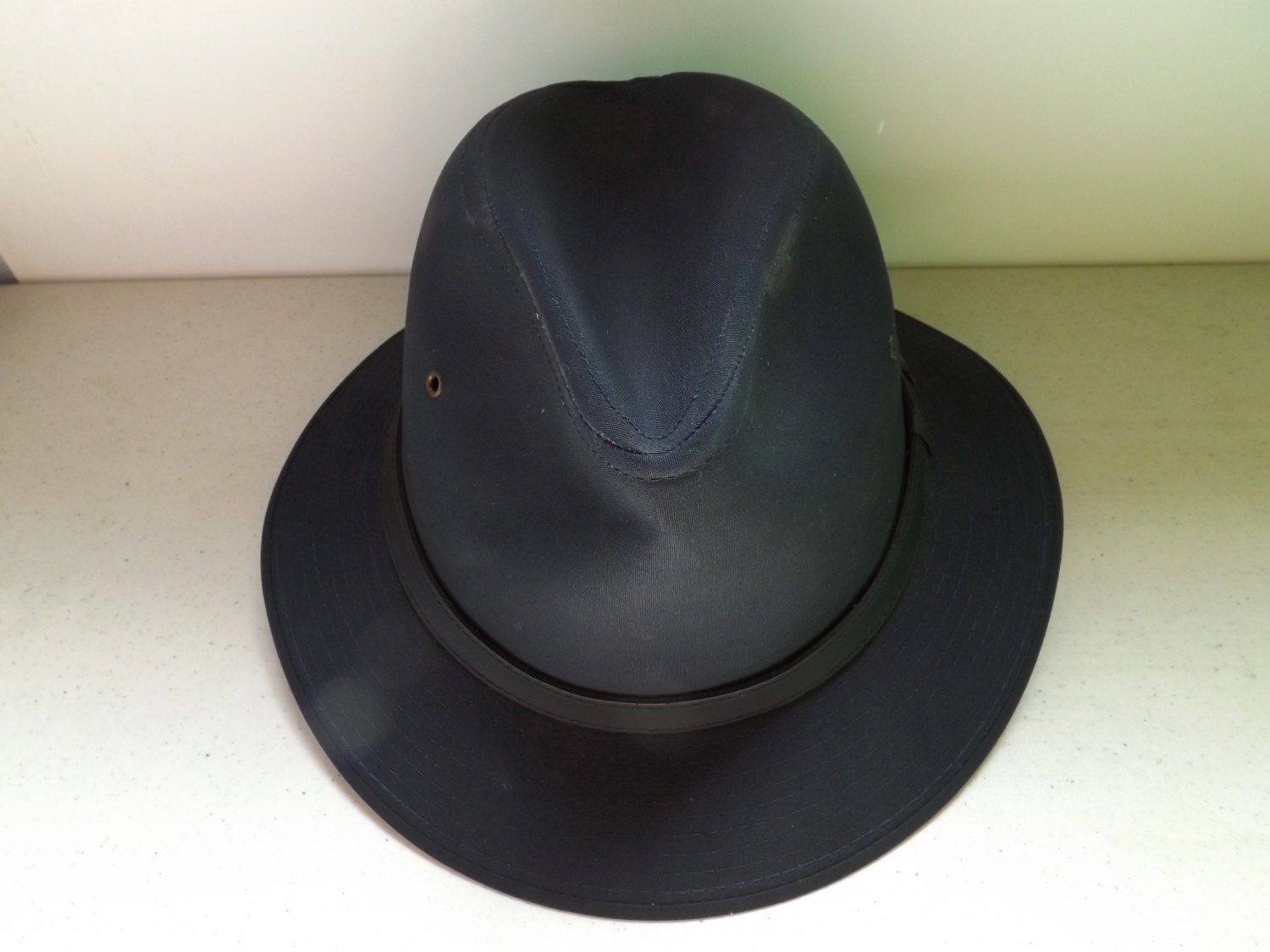 Navy Blue London Fog Mens Hat Large
