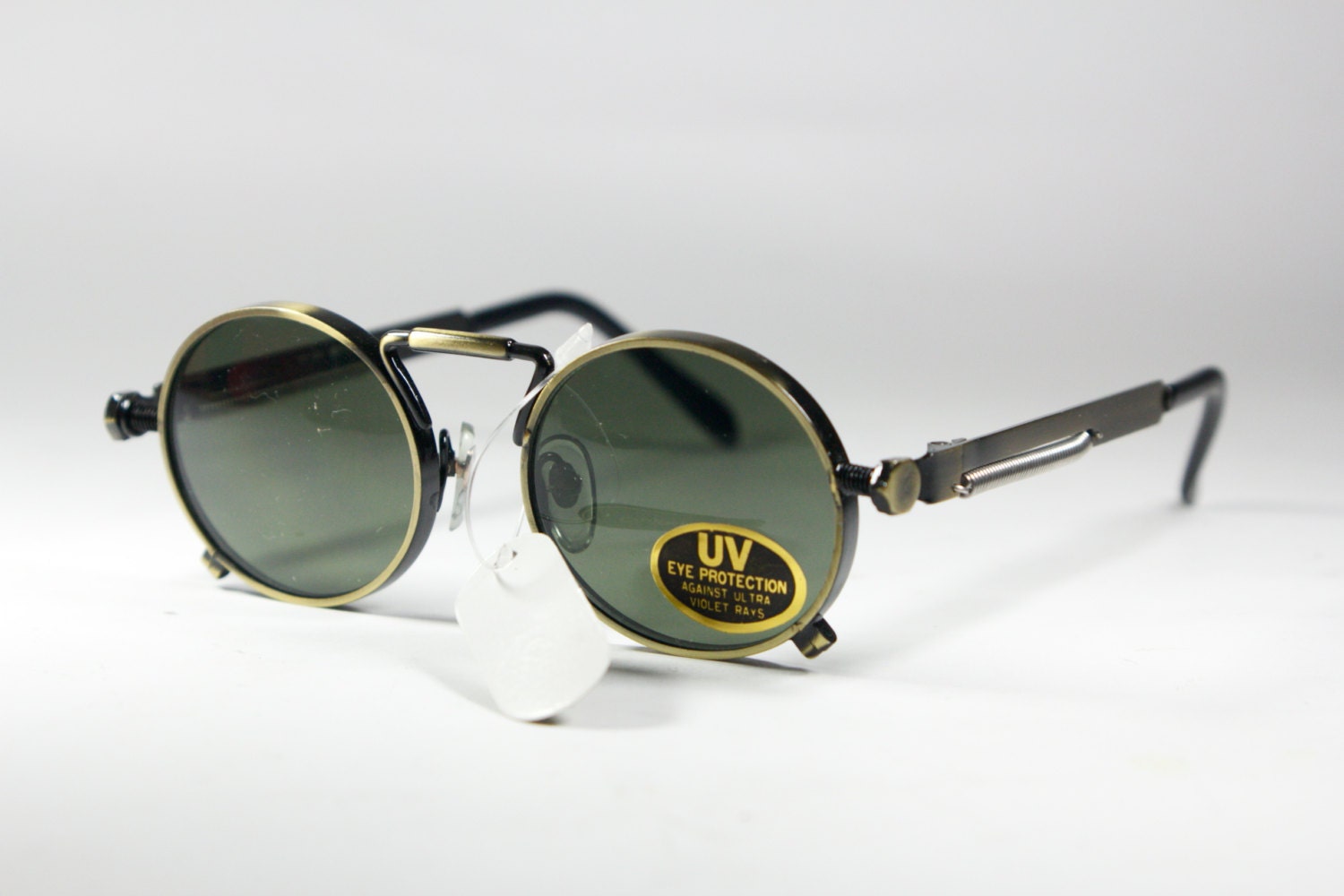 Vintage 80s NOS steampunk sunglasses totally inspired to