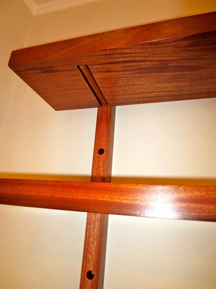 Contemporary Adjustable Wood Shelves by LaurelHillCraftsman