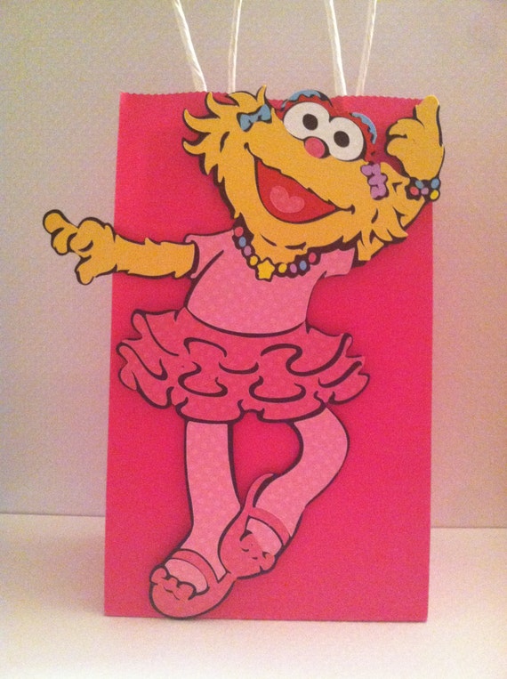 Zoe the Ballet Dancer from Sesame Street Set of 6 8