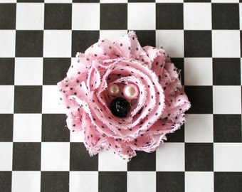 Pink Newborn Headband,Baby Headband,Toddlers Hair Clip,Girls Hair Clip,Teens & Adults Hair Clip,Photography Prop,Brooch Pin