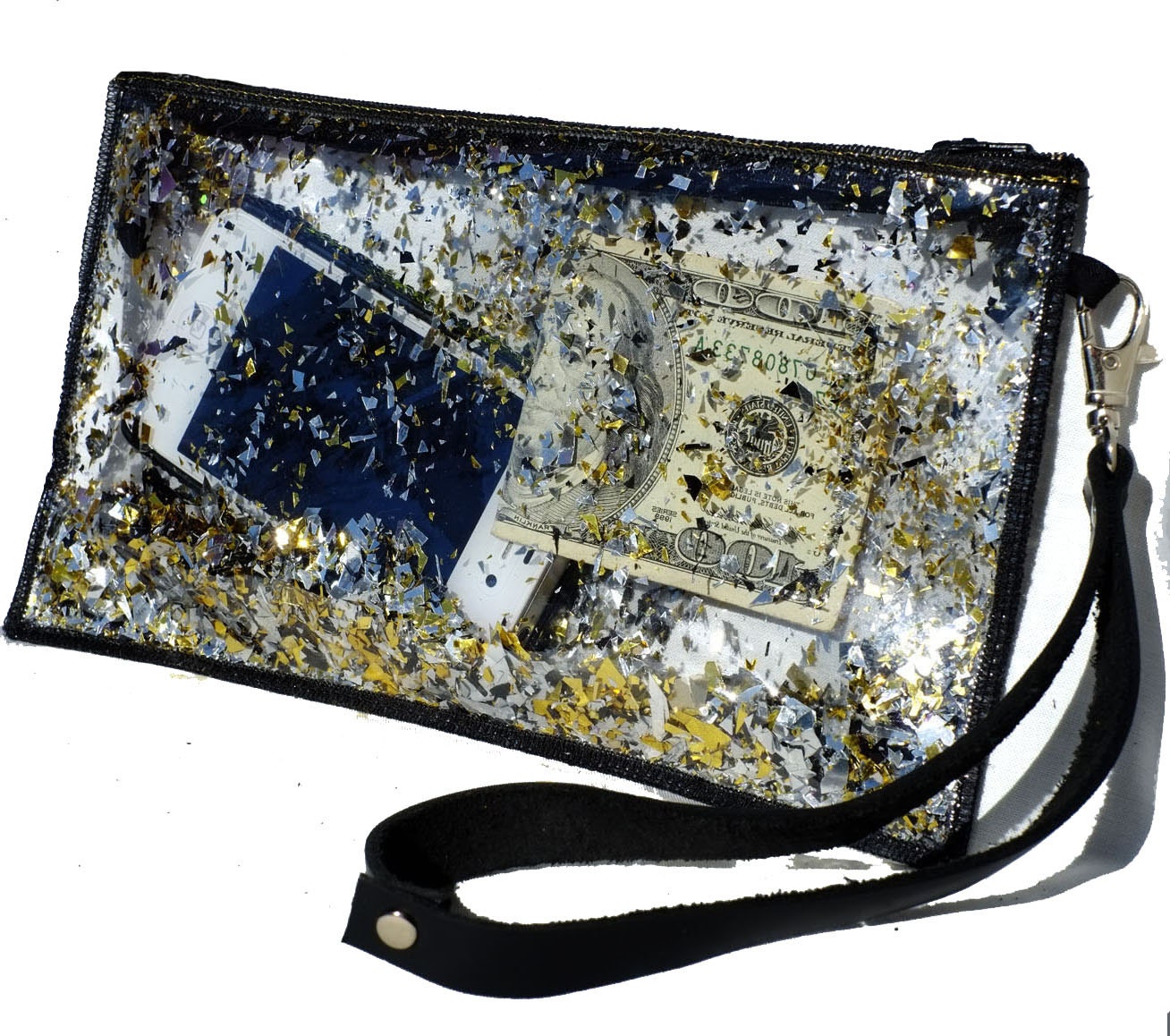 It's free shipping made easy Clutches & Evening Bags; of 1, Results. Sort by: Delivery. 2 Day Delivery Saint Laurent YSL Black Leather Large Belle de Jour Clutch Handbag - 11