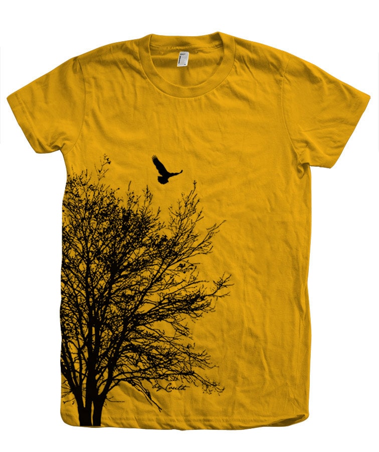 tree design t shirt