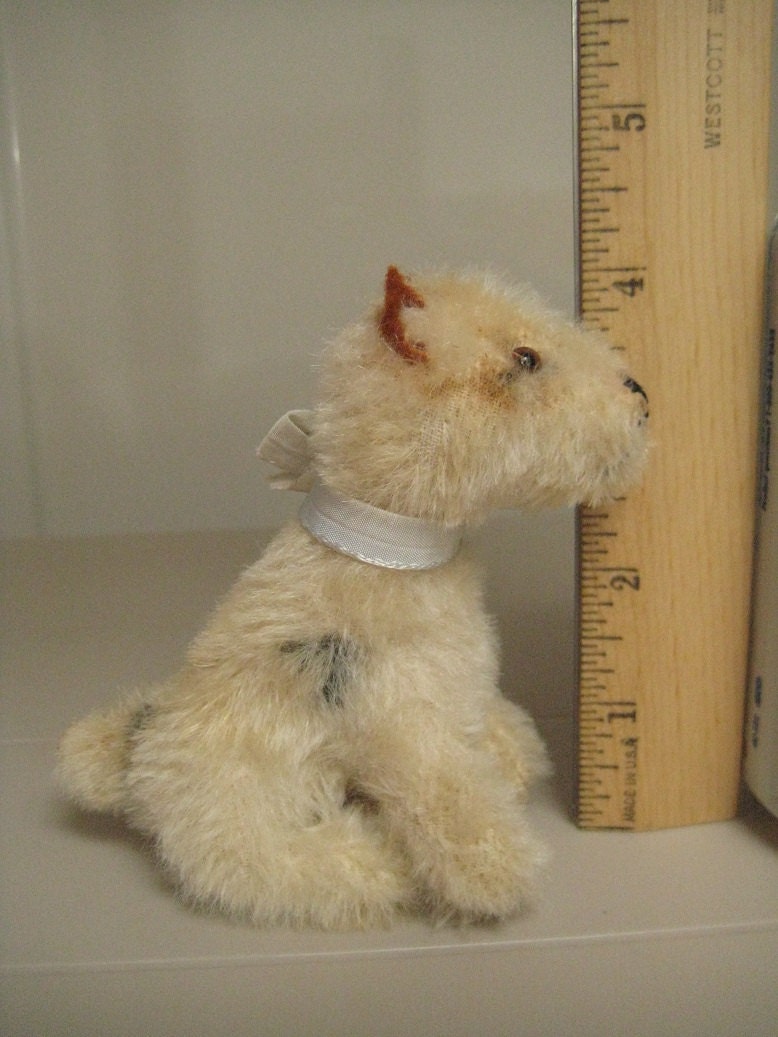 steiff wire fox terrier