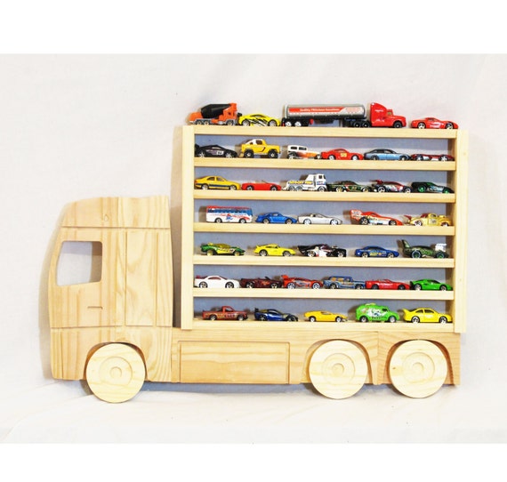 Wooden Truck Hanging Storage Display Shelf for by ...