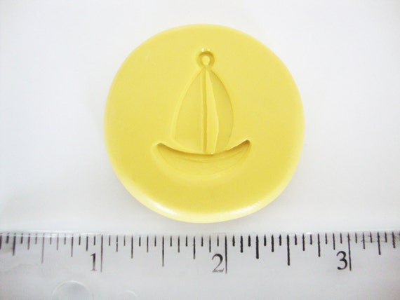 Sailboat Mold - Silicone Mold - Nautical - Polymer Clay ...