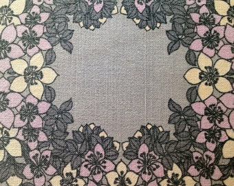 Swedish vintage retro tablecloth from the 60s. Scandinavian design.