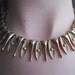 Stunning Early 1960s Egyptian Temptress Necklace by Sarah Coventry, Signed - Gold Tone Collar Style