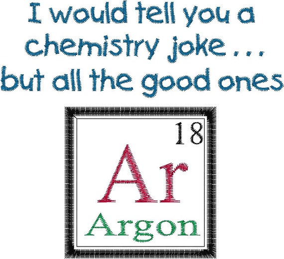 new periodic table order in by MyBabeInTheHood Etsy Joke on Table Periodic Design ARGON.