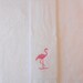Flamingo Towels Three Bathroom Or Powder Room by SewBeautifulbyDC