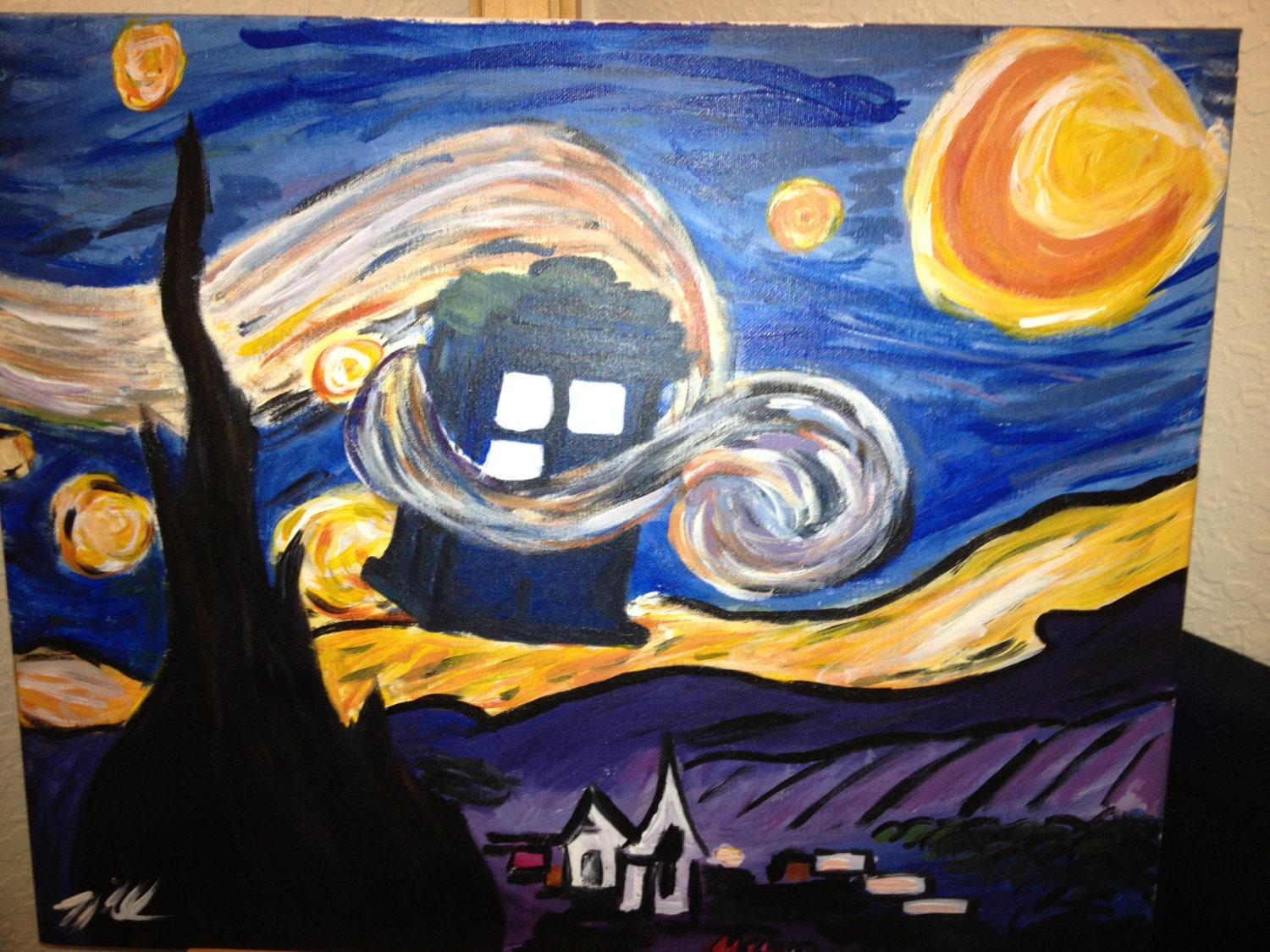 Doctor Who Starry Night SALE by StarryNightsMedia on Etsy